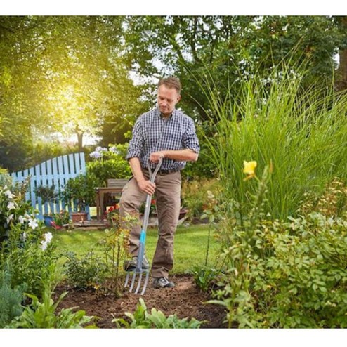 Gardena NatureLine Πηρούνα Κήπου με Κοντάρι 4 Δοντιών