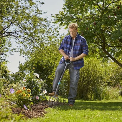 Gardena ErgoLine Πηρούνα Κήπου με Κοντάρι 4 Δοντιών