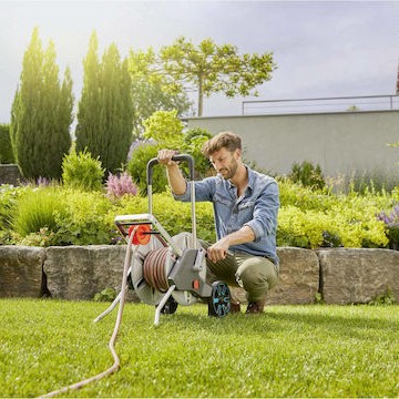 Gardena Τροχήλατη Ανέμη Ποτίσματος χωρίς Λάστιχο Classic Cleverroll L Easy