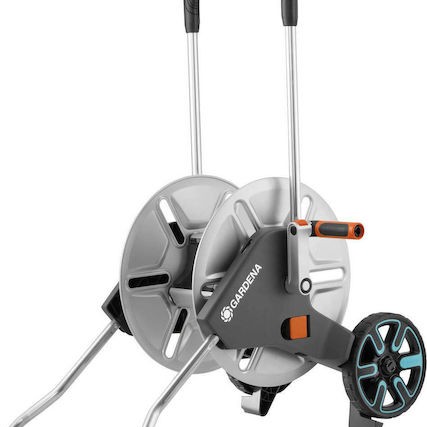 Gardena Cleverroll Μ Τροχήλατη Ανέμη Ποτίσματος για Λάστιχο έως 60m Metal