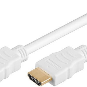 Goobay HDMI 2.0 Cable HDMI male - HDMI male 5m Λευκό