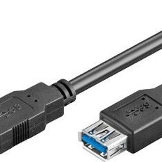 Goobay USB 3.0 Cable USB-A male - USB-A female Μαύρο 3m (93999)