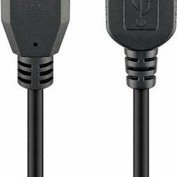 Goobay USB 3.0 Cable USB-A male - USB-A female Μαύρο 3m (93999)