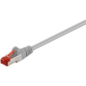 Goobay S/FTP Cat.6 Καλώδιο Δικτύου Ethernet 1m Γκρι 6τμχ
