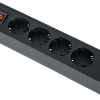 Brennenstuhl Πολύπριζο 4 Θέσεων με 2 USB-A και Διακόπτη