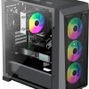 Xilence Xilent X XG151 Gaming Midi Tower Κουτί Υπολογιστή με RGB Φωτισμό Μαύρο