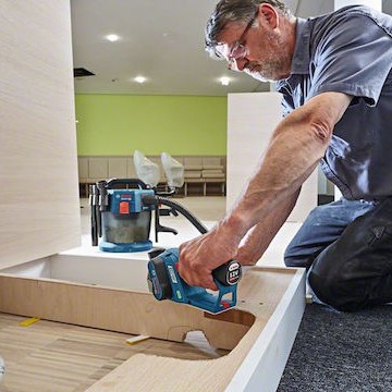 Bosch GHO 12V-20 Professional Πλάνη 12V Solo με Σύστημα Αναρρόφησης