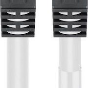 Goobay S/FTP Cat.8.1 Καλώδιο Δικτύου Ethernet 0.5m Λευκό 1τμχ