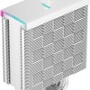 Deepcool AK500S Digital Ψύκτρα Επεξεργαστή για Socket AM4/AM5/1200/115x/1700 με ARGB Φωτισμό Λευκή