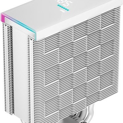 Deepcool AK500S Digital Ψύκτρα Επεξεργαστή για Socket AM4/AM5/1200/115x/1700 με ARGB Φωτισμό Λευκή