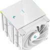 Deepcool AK620 Digital Ψύκτρα Επεξεργαστή Διπλού Ανεμιστήρα για Socket AM4/AM5/1200/115x/1700 με ARGB Φωτισμό Λευκή