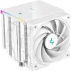 Deepcool AK620 Digital Ψύκτρα Επεξεργαστή Διπλού Ανεμιστήρα για Socket AM4/AM5/1200/115x/1700 με ARGB Φωτισμό Λευκή