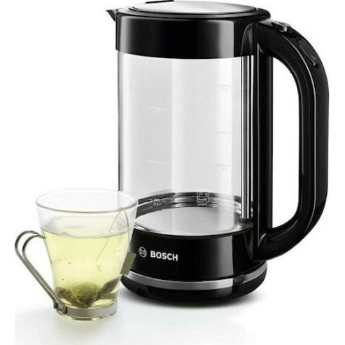 Bosch Βραστήρας 1.7lt 2400W Μαύρος