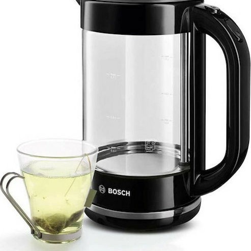 Bosch Βραστήρας 1.7lt 2400W Μαύρος