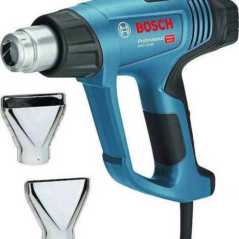 Bosch GHG 23-66 Πιστόλι Θερμού Αέρα 2300W με Ρύθμιση Θερμοκρασίας εως και 650°C