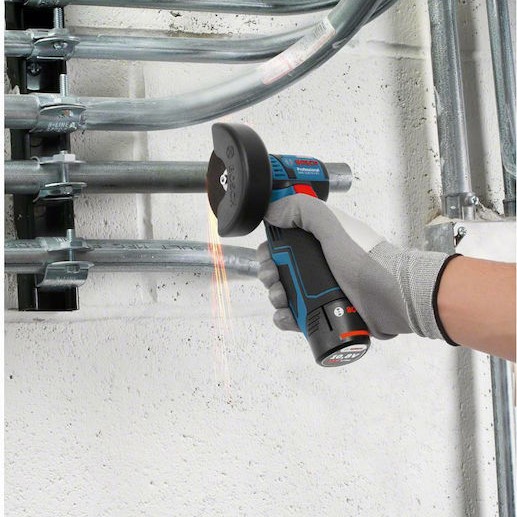 Bosch GWS 12V-76 Τροχός Mini 76mm Μπαταρίας 2x3Ah