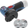 Bosch GWS 12V-76 Τροχός Mini 76mm Μπαταρίας 12V Solo