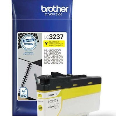Brother LC-3237 Γνήσιο Μελάνι Εκτυπωτή InkJet Κίτρινο (LC-3237Y)