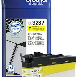 Brother LC-3237 Γνήσιο Μελάνι Εκτυπωτή InkJet Κίτρινο (LC-3237Y)
