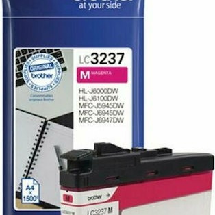 Brother LC-3237 Γνήσιο Μελάνι Εκτυπωτή InkJet Ματζέντα (LC-3237M)
