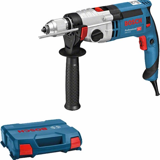 Bosch GSB 24-2 Professional Κρουστικό Δράπανο 1100W με Θήκη και με L-Case