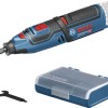 Bosch GRO 12V-35 Professional Περιστροφικό Πολυεργαλείο 10.8V Solo με Ρύθμιση Ταχύτητας