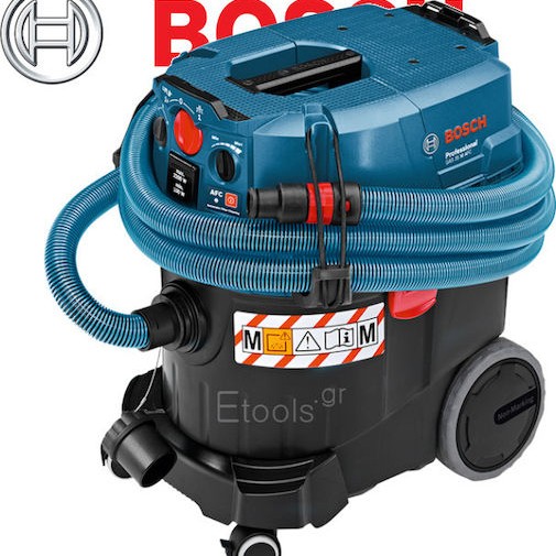 Bosch GAS 35 M AFC Σκούπα Υγρών / Στερεών 1380W με Πλαστικό Κάδο 35lt
