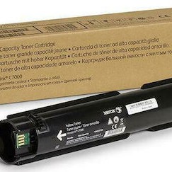 Xerox VersaLink C7000 Γνήσιο Toner Laser Εκτυπωτή Κίτρινο High Capacity 10100 Σελίδων (106R03758)