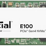Crucial E100 Gen4 SSD 480GB M.2 NVMe PCI Express 4.0