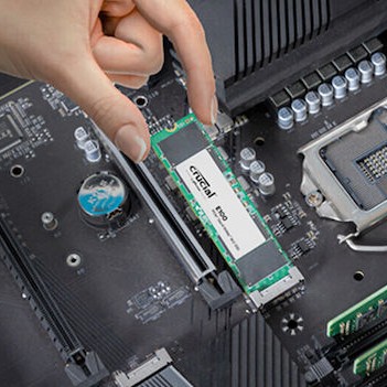 Crucial E100 Gen4 SSD 480GB M.2 NVMe PCI Express 4.0