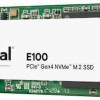 Crucial E100 Gen4 SSD 480GB M.2 NVMe PCI Express 4.0