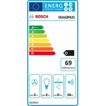 Bosch Ελεύθερος Απορροφητήρας 60cm Λευκός