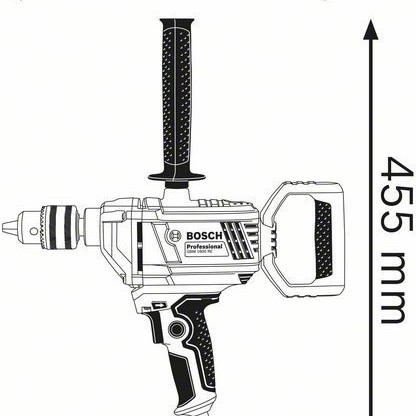 Bosch GBM 1600 RE Professional Ηλεκτρικός Αναδευτήρας 850W