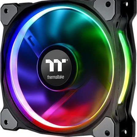 Thermaltake Riing Plus 12 RGB Radiator Fan Lumi Plus TT Premium Case Fan 120mm με Σύνδεση 4-Pin PWM 3τμχ
