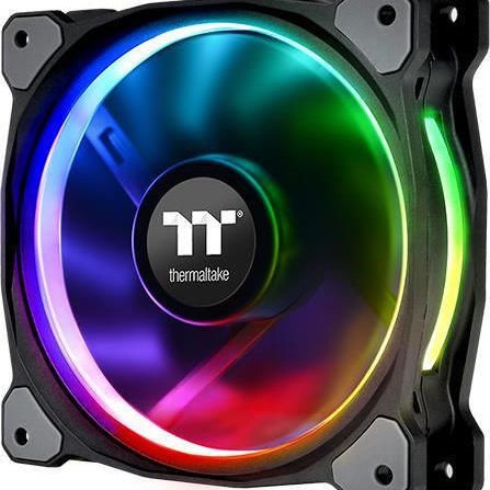 Thermaltake Riing Plus 12 RGB Radiator Fan Lumi Plus TT Premium Case Fan 120mm με Σύνδεση 4-Pin PWM 3τμχ