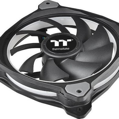 Thermaltake Riing Plus 12 RGB Radiator Fan Lumi Plus TT Premium Case Fan 120mm με Σύνδεση 4-Pin PWM 3τμχ
