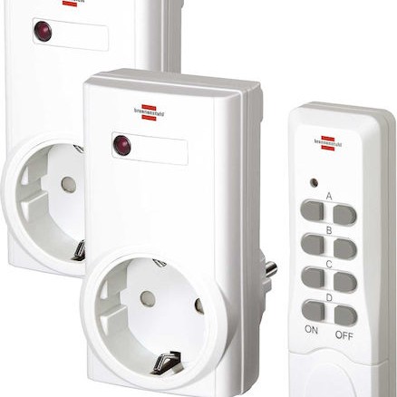 Brennenstuhl Comfort-Line Radio Switching Set RCS 1000 N Μονόπριζο