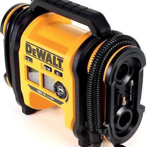 Dewalt Τρόμπα Αυτοκινήτου 160PSI Επαναφορτιζόμενη 230V (Χωρίς Μπαταρία)