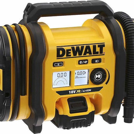 Dewalt Τρόμπα Αυτοκινήτου 160PSI Επαναφορτιζόμενη 230V (Χωρίς Μπαταρία)