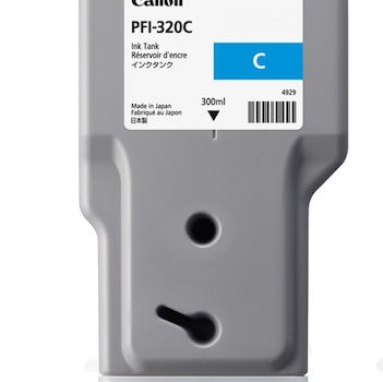 Canon PFI-320 Γνήσιο Μελάνι Εκτυπωτή InkJet Μπλε (2891C001)