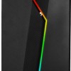 Aerocool Bolt Gaming Midi Tower Κουτί Υπολογιστή με Πλαϊνό Παράθυρο και RGB Φωτισμό Μαύρο