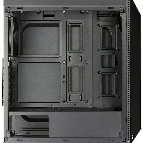 Aerocool Shard Gaming Midi Tower Κουτί Υπολογιστή με Πλαϊνό Παράθυρο Μαύρο