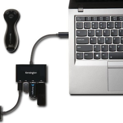 Kensington CH1000 USB 3.0 Hub 4 Θυρών με σύνδεση USB-C