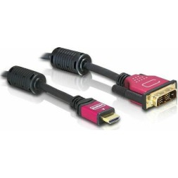 DeLock Cable DVI-D male - HDMI male 2m (84342)