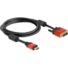 DeLock Cable DVI-D male - HDMI male 2m (84342)