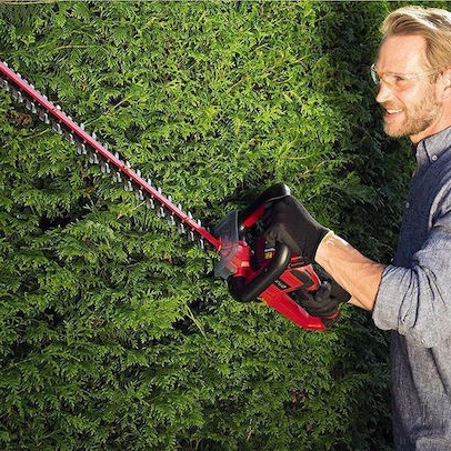 Einhell 3410920 Μπορντουροψάλιδο Μπαταρίας 18V με Μήκος Λάμας 55cm Solo