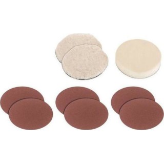 Einhell 2093233 Σετ Γυαλίσματος για Αλοιφαδόρους 180mm 9τμχ