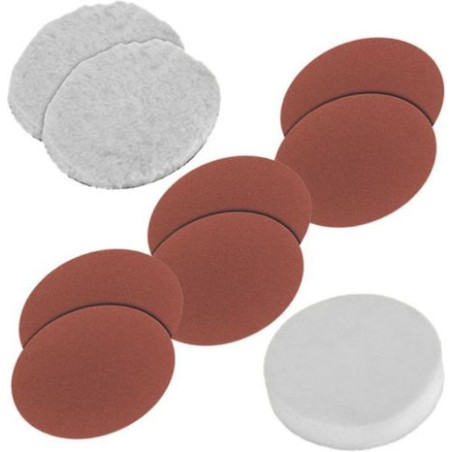 Einhell 2093233 Σετ Γυαλίσματος για Αλοιφαδόρους 180mm 9τμχ