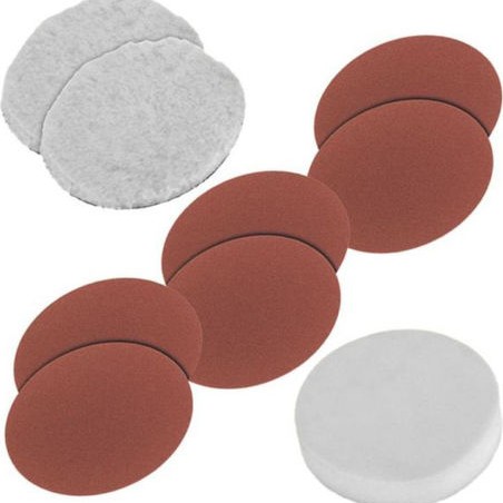 Einhell 2093233 Σετ Γυαλίσματος για Αλοιφαδόρους 180mm 9τμχ