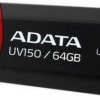 Adata DashDrive UV150 64GB USB 3.0 Stick Μαύρο